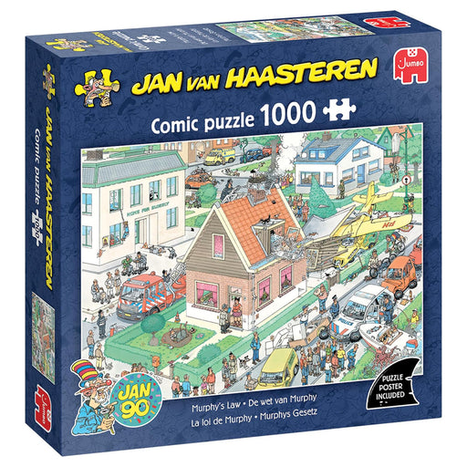 Jan van Haasteren Murphy's Law 1000 Piece Jigsaw Puzzle