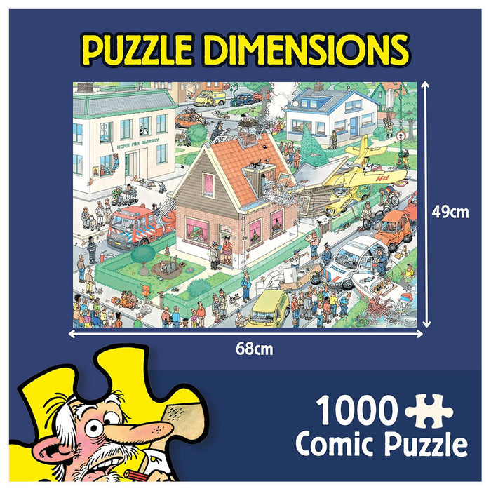 Jan van Haasteren Murphy's Law 1000 Piece Jigsaw Puzzle