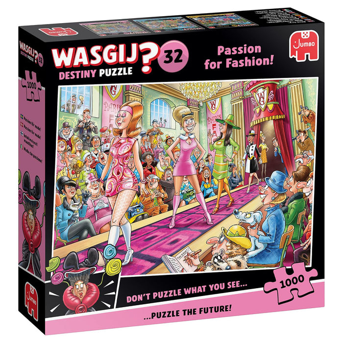 Wasgij Destiny 32 Passion for Fashion! 1000 Piece Jigsaw Puzzle