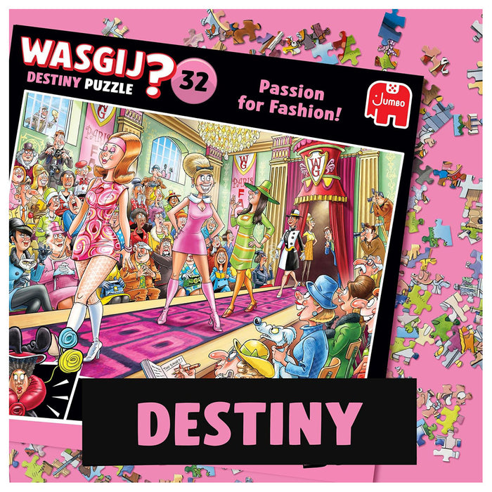 Wasgij Destiny 32 Passion for Fashion! 1000 Piece Jigsaw Puzzle