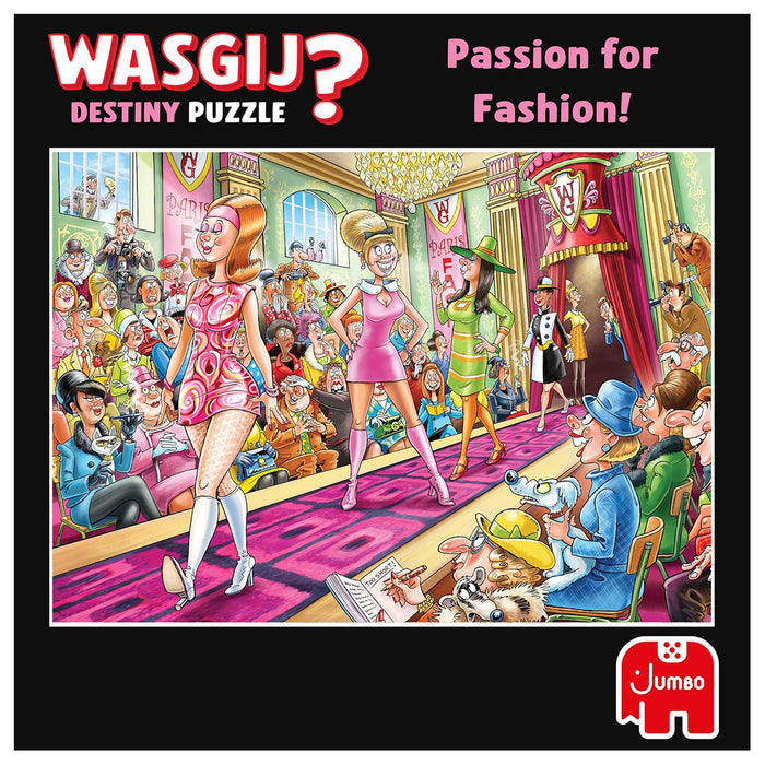 Wasgij Destiny 32 Passion for Fashion! 1000 Piece Jigsaw Puzzle