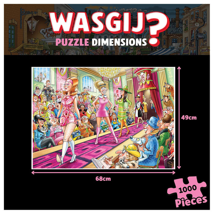 Wasgij Destiny 32 Passion for Fashion! 1000 Piece Jigsaw Puzzle