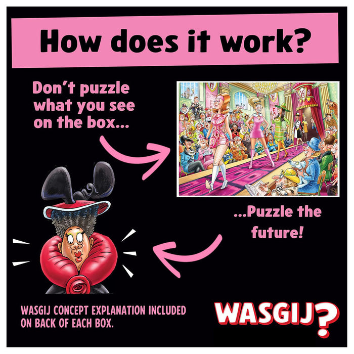 Wasgij Destiny 32 Passion for Fashion! 1000 Piece Jigsaw Puzzle