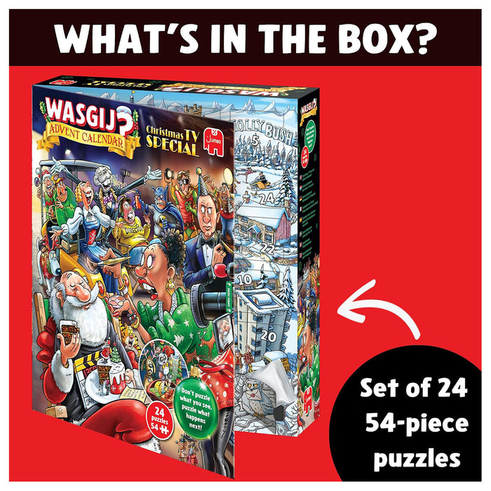 Wasgij Advent Calendar Christmas TV Special Jigsaw Puzzle