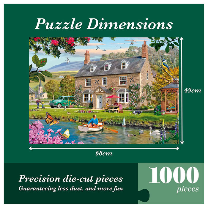 Falcon de luxe Moments by the Water 1000 Piece Jigsaw Puzzle