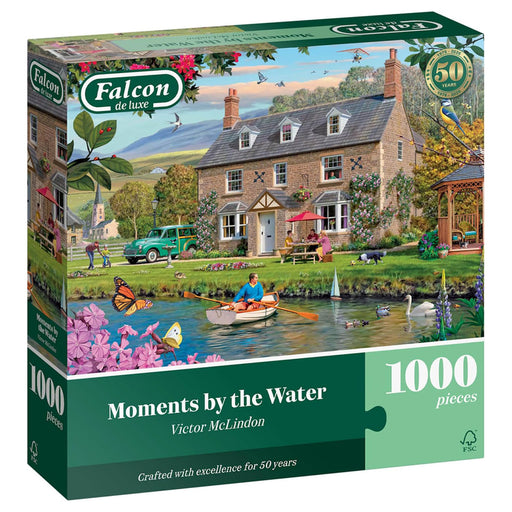 Falcon de luxe Moments by the Water 1000 Piece Jigsaw Puzzle