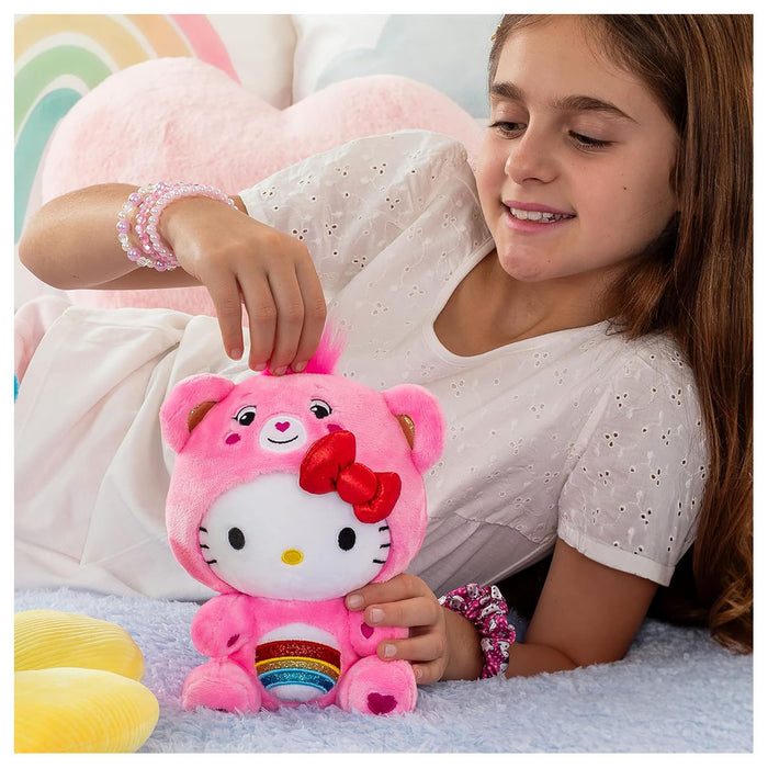 Care Bears x Hello Kitty Cheer Bear 22cm Plush