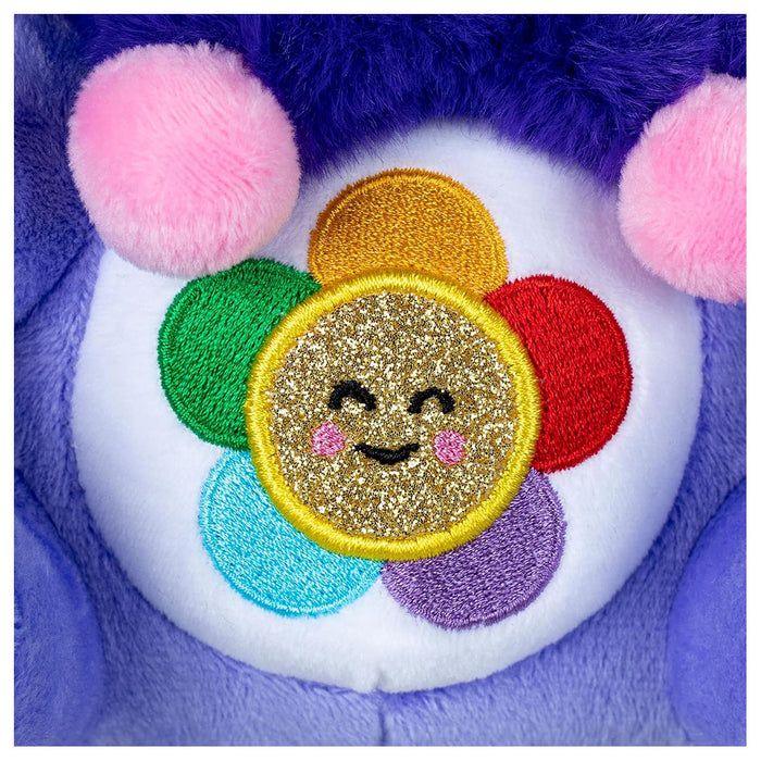 Care Bears x Hello Kitty and Friends: Harmony Bear as Kuromi 25cm Plush