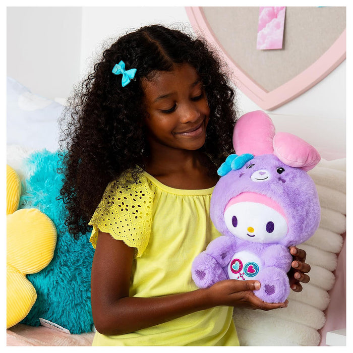 Care Bears x Hello Kitty and Friends: My Melody as Share Bear 25cm Plush
