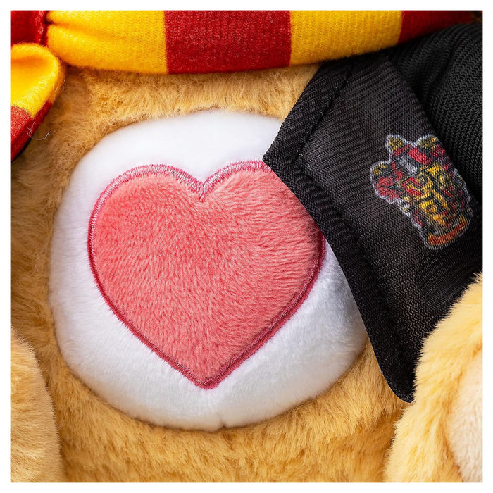 Care Bears x Harry Potter: Tenderheart Bear x Gryffindor House & Love-A-Lot Bear x Hufflepuff House 30cm Soft Toy (2 Pack)