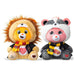 Care Bears x Harry Potter: Tenderheart Bear x Gryffindor House & Love-A-Lot Bear x Hufflepuff House 30cm Soft Toy (2 Pack)