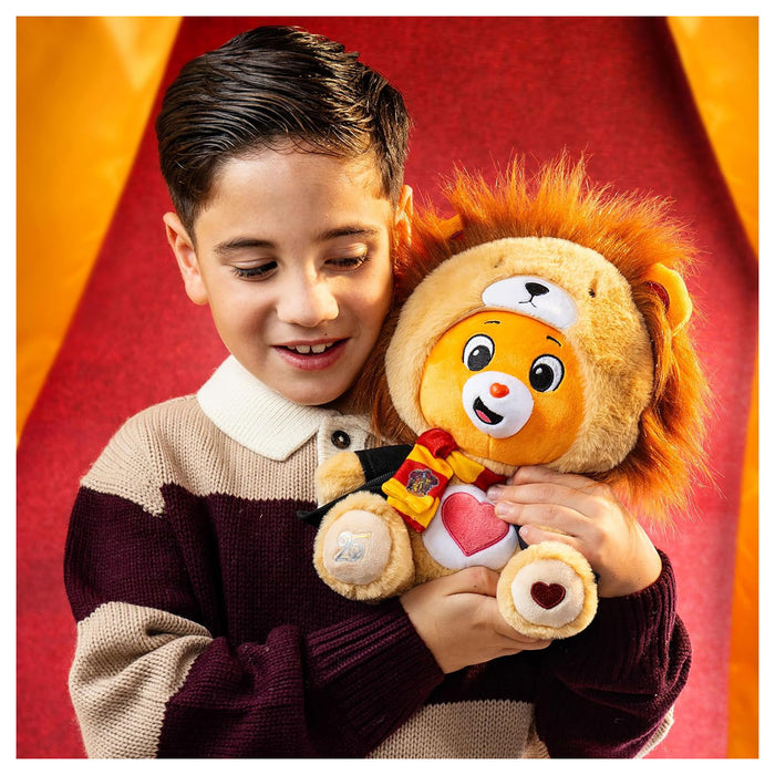 Care Bears x Harry Potter: Tenderheart Bear x Gryffindor House & Love-A-Lot Bear x Hufflepuff House 30cm Soft Toy (2 Pack)