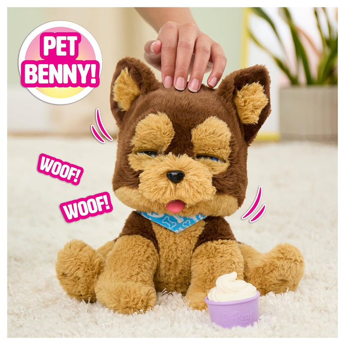 FurReal Benny the Kiss & Cuddle Pup Interactive Plush Pet