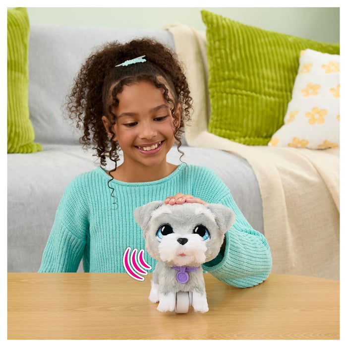 FurReal Walk-a-Lots Schnauzer Interactive Plush Pet