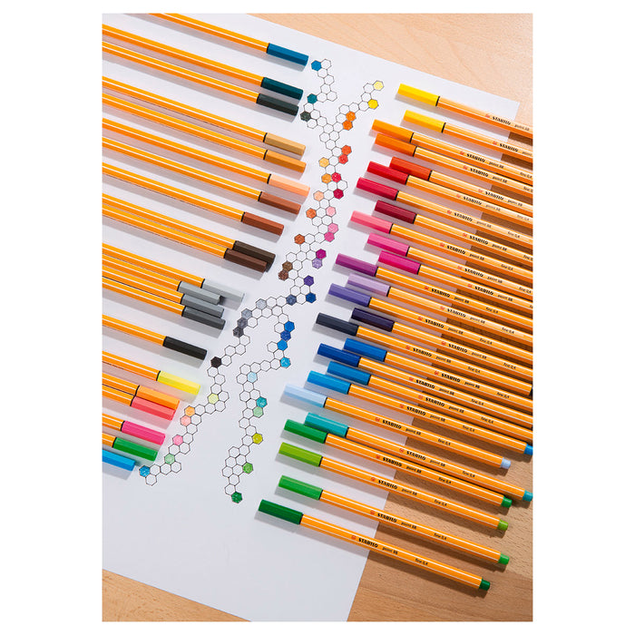 STABILO point 88 Premium Fibre-Tip + Pen 68 Fineliner K-POP Demon Hunters Pens (6 Pack) 