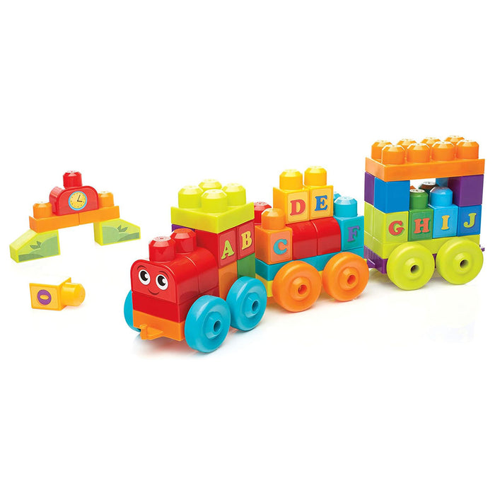 Fisher-Price Mega Bloks First Builders ABC Learning Train Building Set