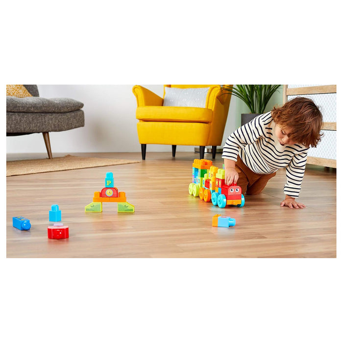 Fisher-Price Mega Bloks First Builders ABC Learning Train Building Set