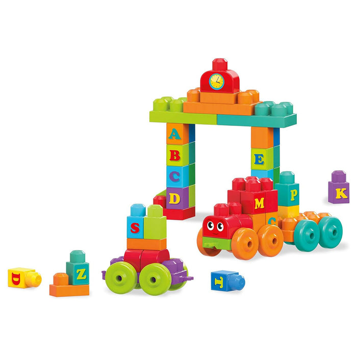 Fisher-Price Mega Bloks First Builders ABC Learning Train Building Set