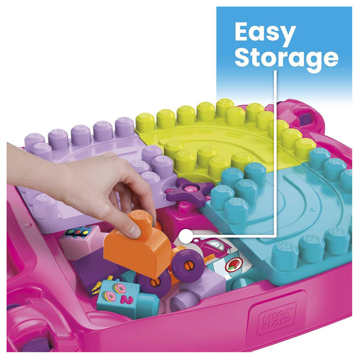 Fisher Price Mega Bloks Build 'N Learn Table Building Set