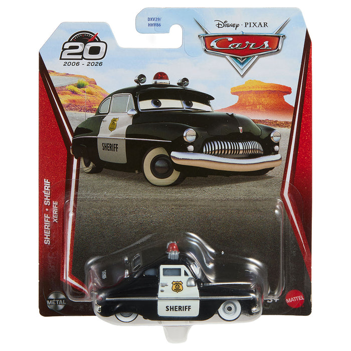 Pixar Disney Cars 20 Years Sheriff Radiator Springs Die-Cast Vehicle