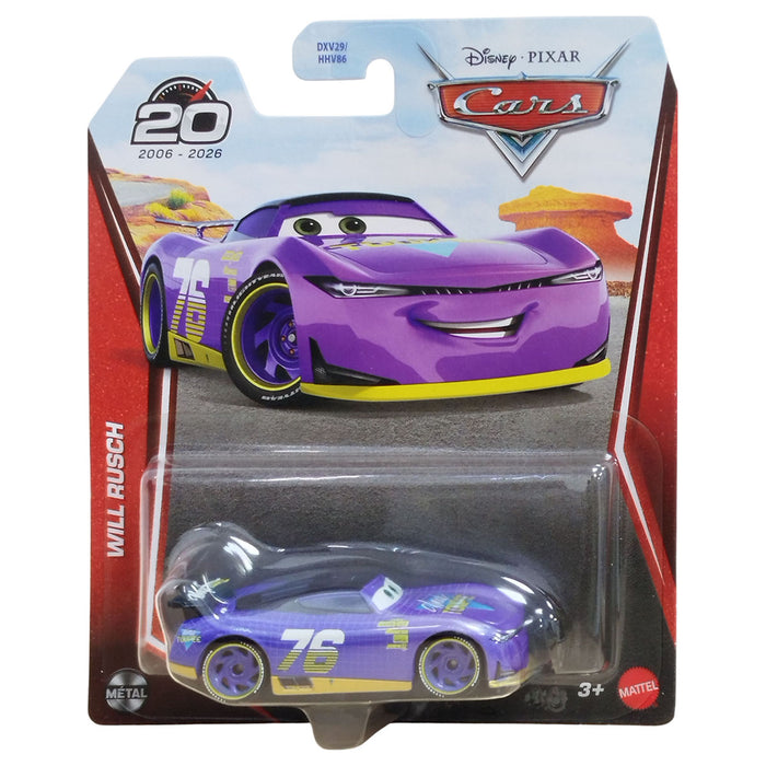 Disney Pixar Cars 20 Years: Will Rusch Die-Cast Vehicle