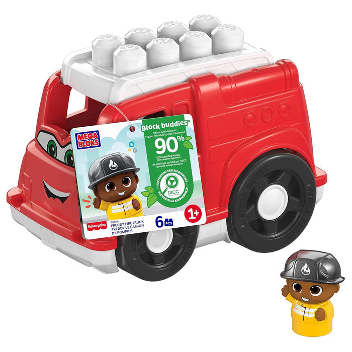 Mega Bloks Freddy Firetruck Building Set