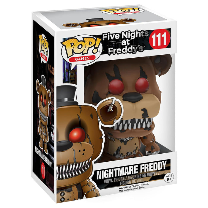 Funko Pop! Games: Five Nights at Freddy's: Nightmare Freddy Vinyl Figure #111