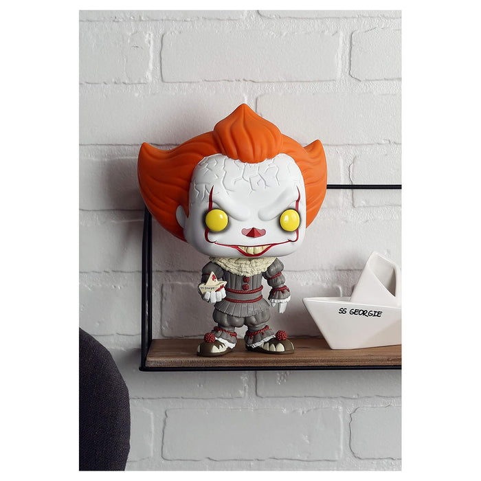 Funko Pop! Movies: IT: Chapter Two: Pennywise (with Boat) Jumbo Vinyl Figure #786