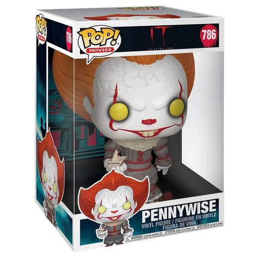 Funko Pop! Movies: IT: Chapter Two: Pennywise (with Boat) Jumbo Vinyl Figure #786