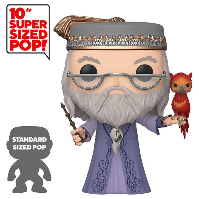 Funko Pop! Harry Potter: Albus Dumbledore with Fawkes Vinyl Figure #110