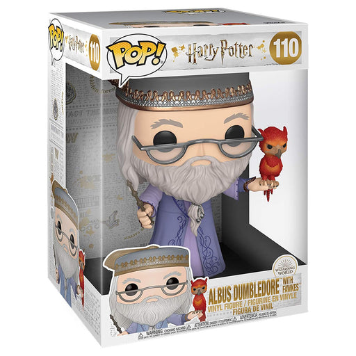 Funko Pop! Harry Potter: Albus Dumbledore with Fawkes Vinyl Figure #110
