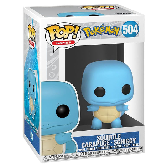 Funko Pop! Games: Pokémon: Squirtle Vinyl Figure #504