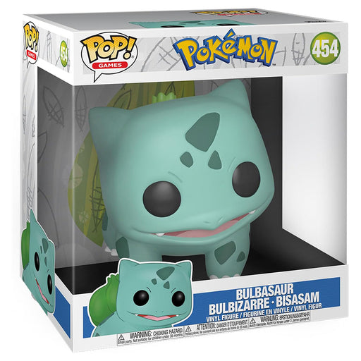 Funko Pop! Games: Pokémon Bulbasaur 10" Vinyl Figure #454