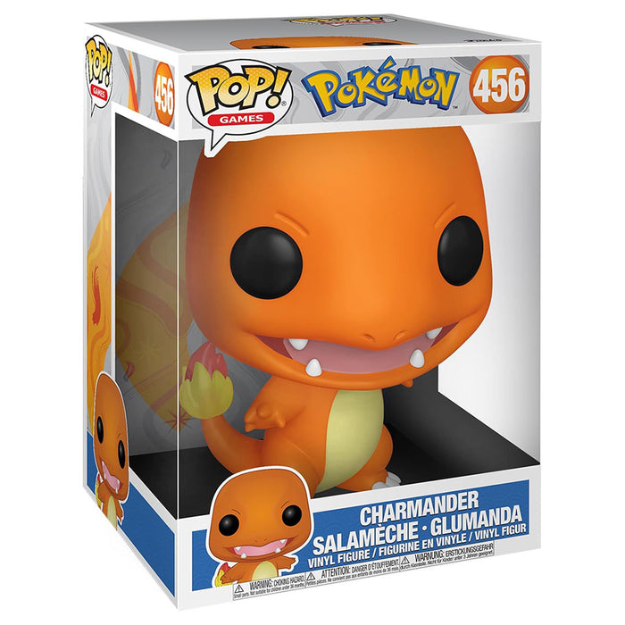 Funko Pop! Games: Pokémon Charmander 10" Vinyl Figure #456