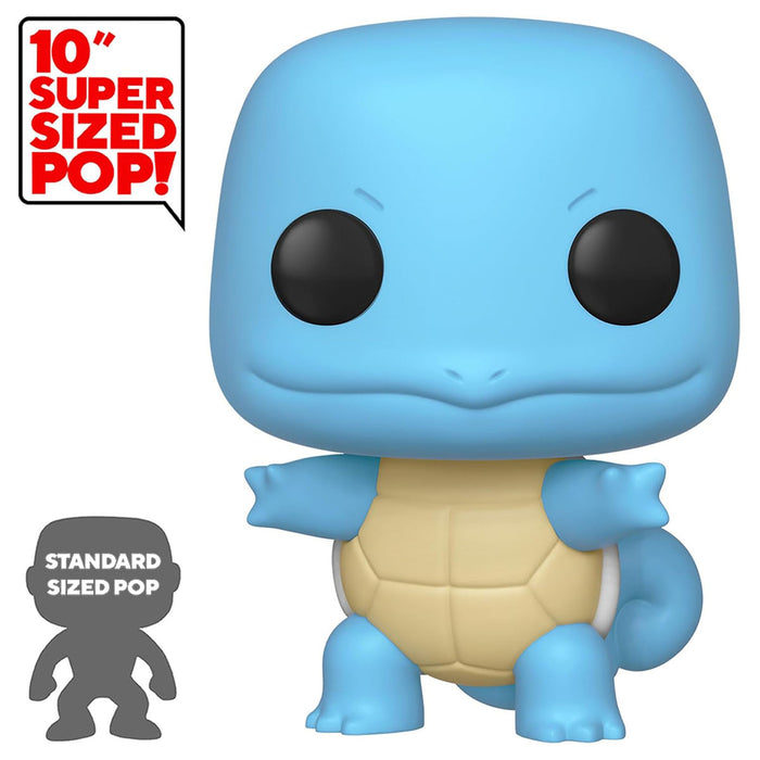 Funko Pop! Games: Pokémon Squirtle 10" Vinyl Figure #505