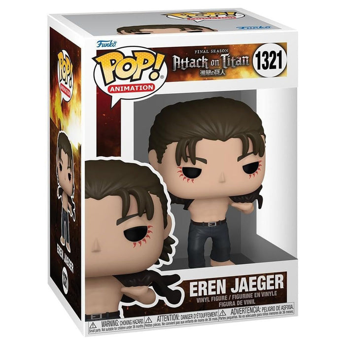 Funko Pop! Animation: Attack on Titan: Eren Jaeger Vinyl Figure #1321