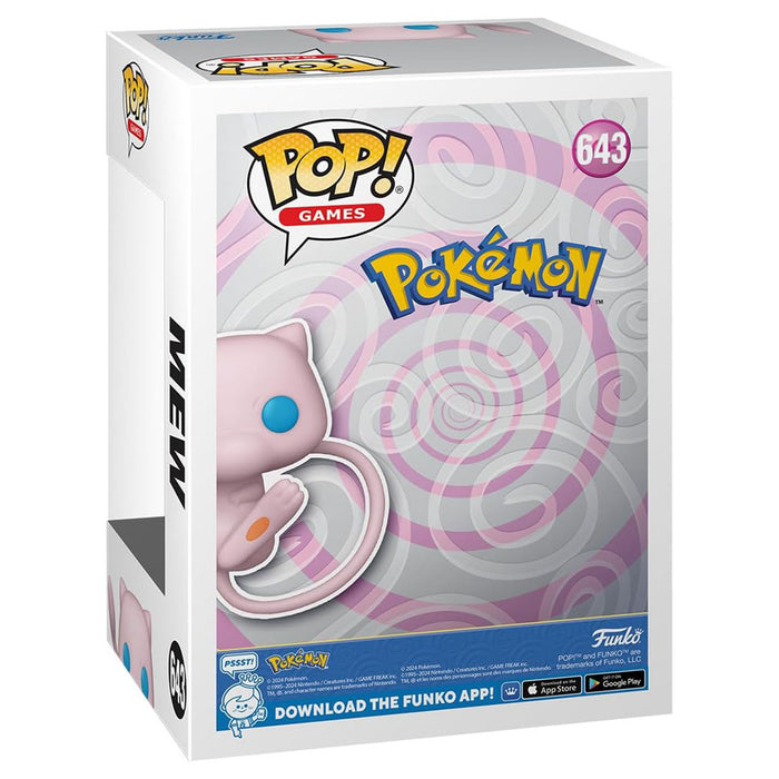 Funko Pop! Games: Pokémon: Mew Vinyl Figure #643