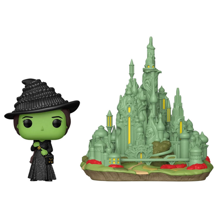 Funko Pop! Town: Wicked: Elphaba with the Emerald City Vinyl Figures #44
