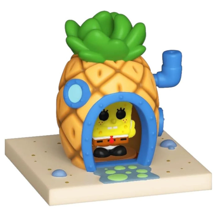 Funko Bitty Pop! Towns: SpongeBob SquarePants: SpongeBob and Pineapple House Vinyl Figures