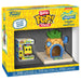 Funko Bitty Pop! Towns: SpongeBob SquarePants: SpongeBob and Pineapple House Vinyl Figures