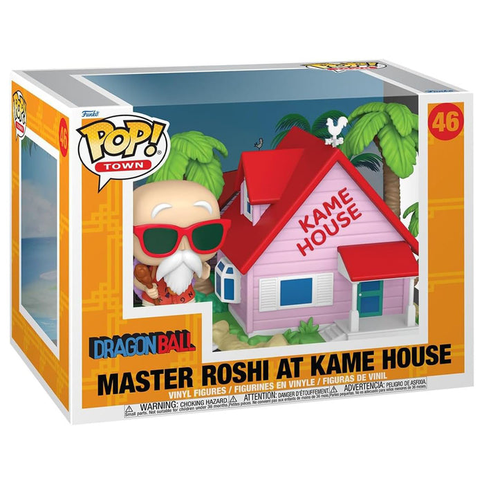 Funko Pop! Town: Dragon Ball: Master Roshi at Kame House Vinyl Figures #46
