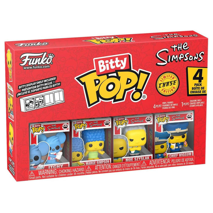 Funko Bitty Pop! The Simpsons Mini Figures Series 2 (4 Pack)