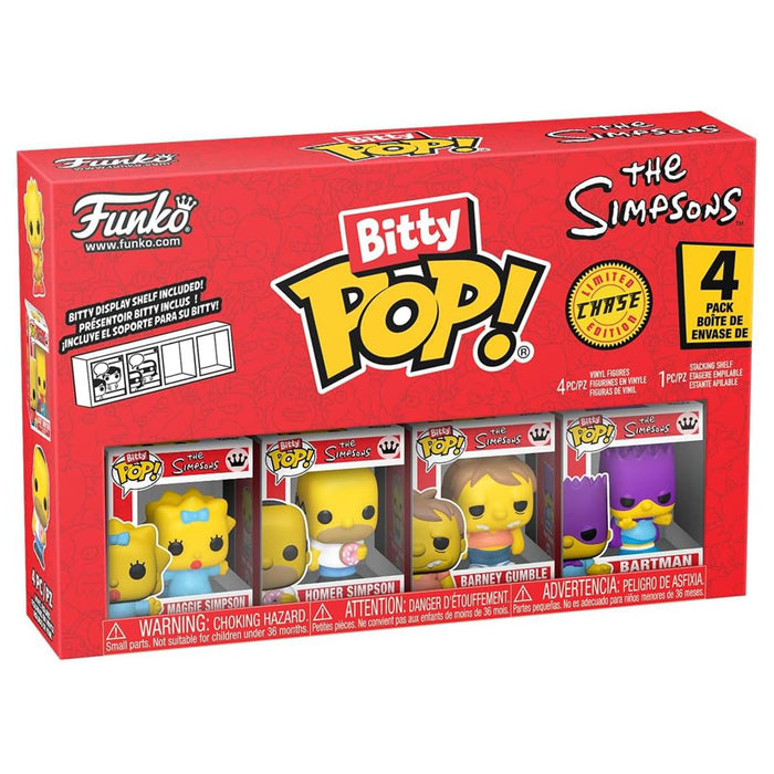 Funko Bitty Pop! The Simpsons Mini Figures Series 3 (4 Pack)