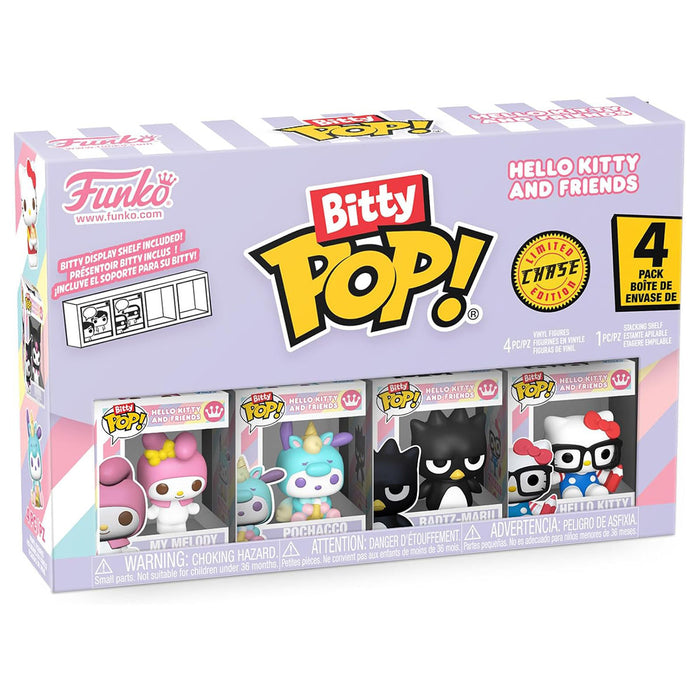 Funko Bitty Pop! Hello Kitty and Friends Mini Figures Series 4 (4 Pack)