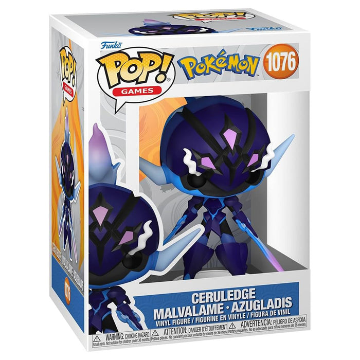 Funko Pop! Games: Pokémon: Ceruledge Vinyl Figure #1076