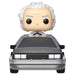 Funko Pop! Rides: Back to the Future: Doc with Time Machine Deluxe Vinyl Figure #133