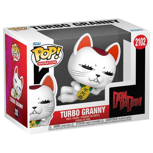 Funko Pop! Animation: Dandadan: Turbo Granny Cat Vinyl Figure #2102
