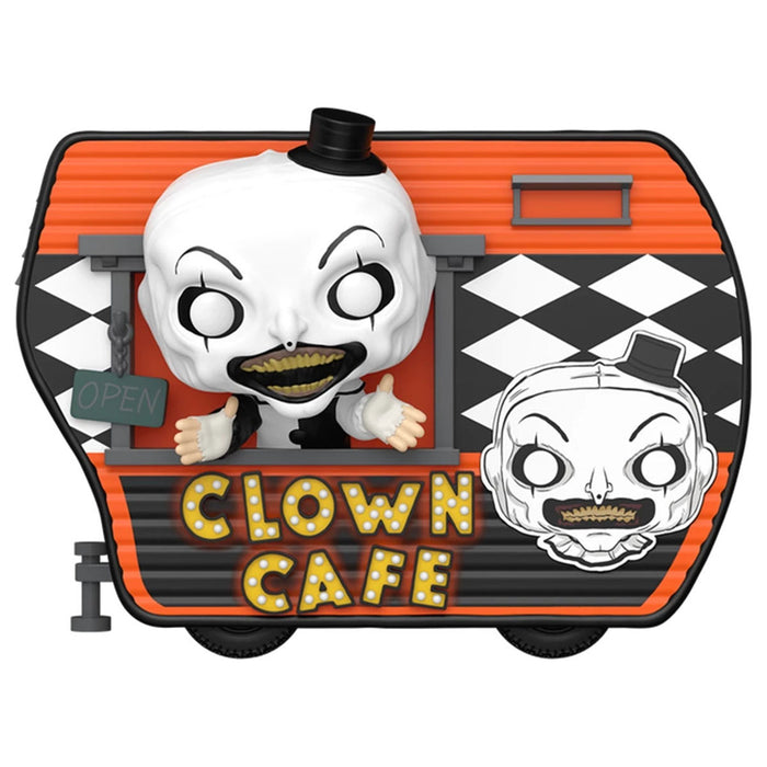 Funko Pop! Rides: Terrifier 2: Art with Clown Café Deluxe Vinyl Figure #149