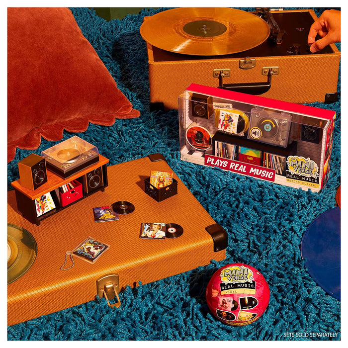 MGA's Miniverse Real Music Record Player Set