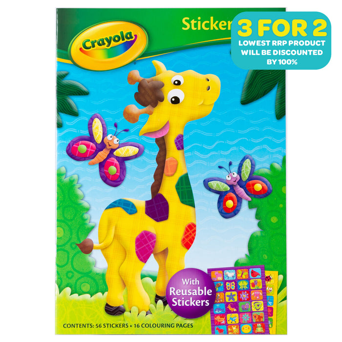 Crayola Sticker Book Giraffe